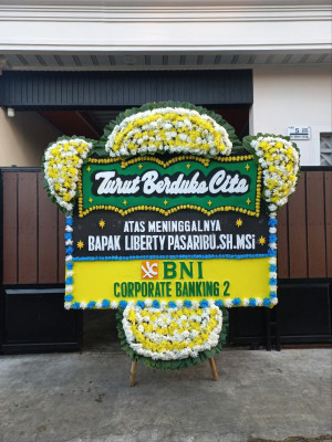 Papan Bunga Duka di Kawagit